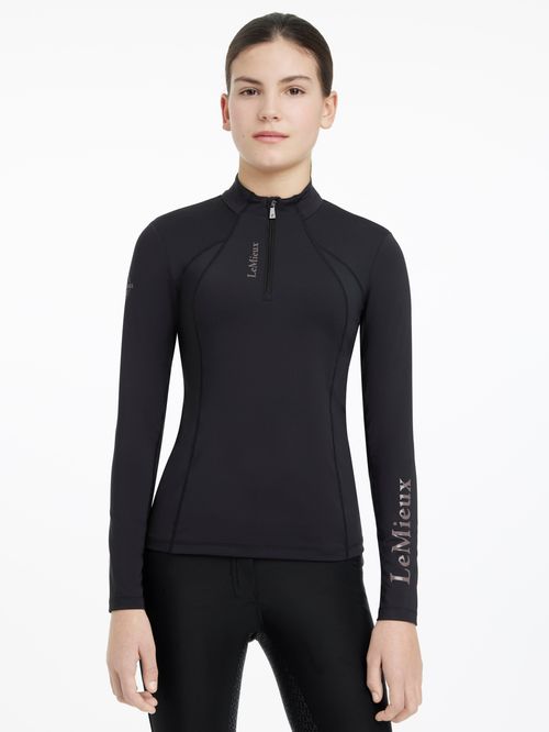 LeMieux Kids' Young Rider Classique Base Layer - Black