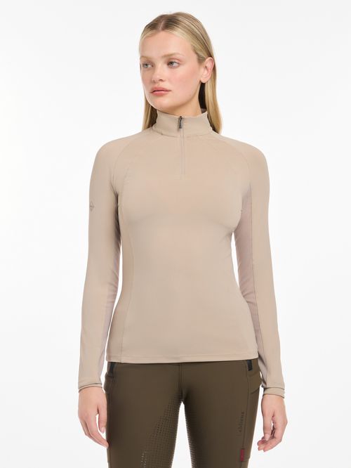 LeMieux Women's Halle Lightweight Base Layer - Almond
