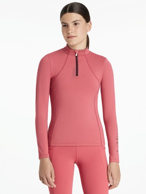 LeMieux Kids' Young Rider Classique Base Layer - Cranberry