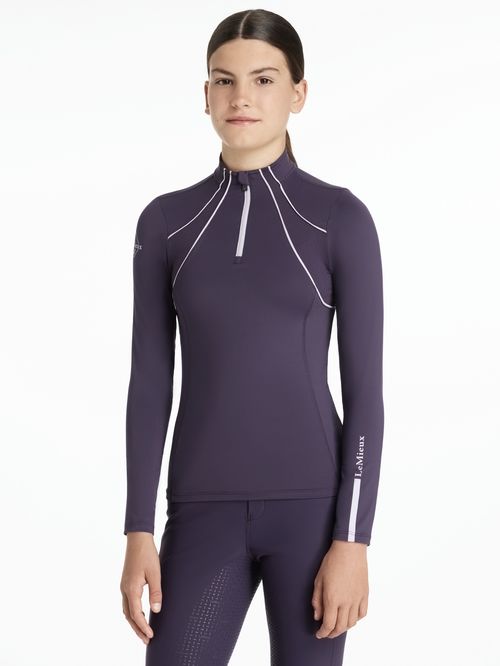 LeMieux Kids' Young Rider Mia Mesh Base Layer - Juniper