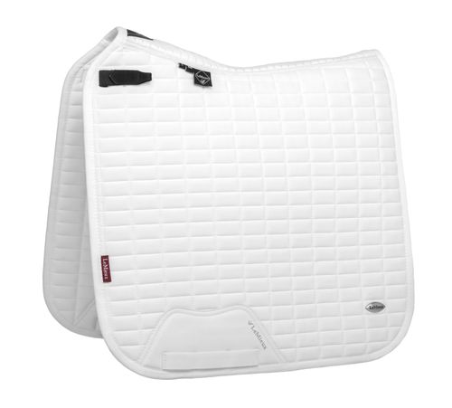 LeMieux Self-Cool Dressage Square - Arctic White