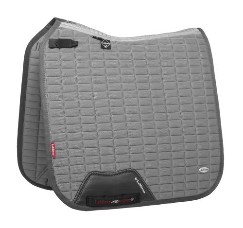 LeMieux Self-Cool Dressage Square - Polar Gray