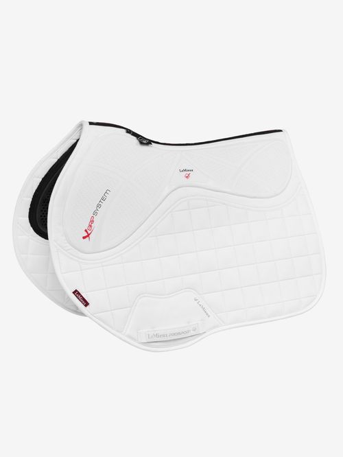 LeMieux X-Grip Twin Sided Eurojump Square - White