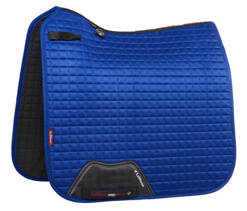 LeMieux Suede Dressage Square - Benetton Blue
