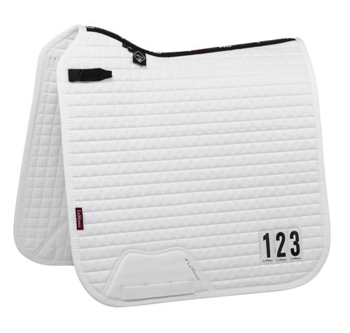 LeMieux Cotton Dressage Competition Square - White