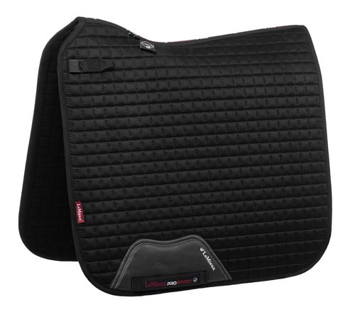 LeMieux Suede Dressage Square - Black