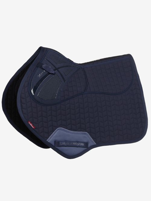 LeMieux ProSorb Plain 2 Pocket Close Contact Square - Navy