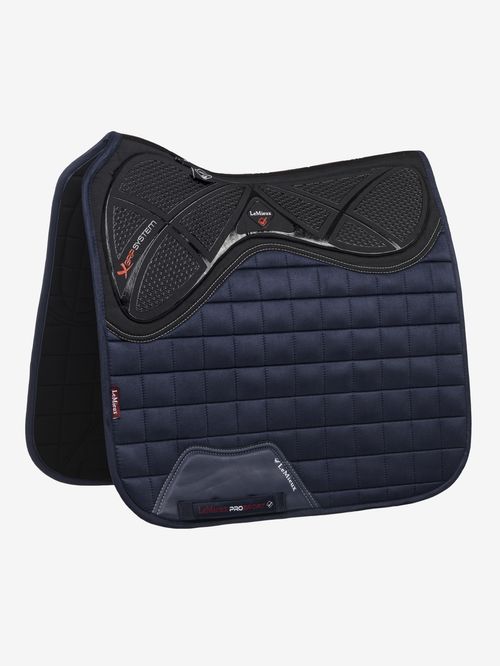 LeMieux X-Grip Silicone Dressage Square - Navy