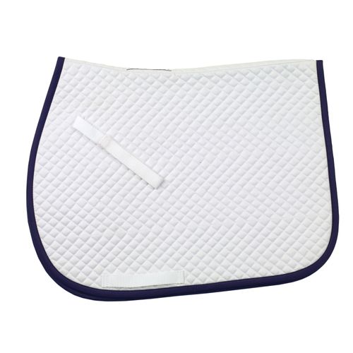 BARGAIN: Ovation Pro Mini Quilt Jumping Pad - One Size - White/Navy