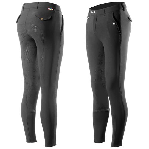 BARGAIN: Horze Men's Grand Prix Full Seat Breeches - EU 50/US 34 - Black