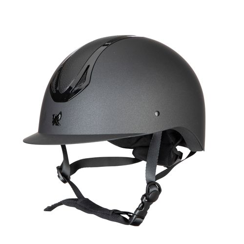 OVERSTOCK: Karben Marzia Standard Peak Helmet - Medium (55-57cm) - Black
