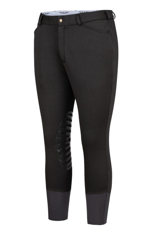 OUTLET: TuffRider Men's Patrol Unifleece Breeches - 32 Regular - Black