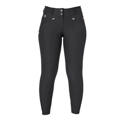 BARGAIN: Back on Track Women's Katie Knee Patch Breeches - 6 - Black