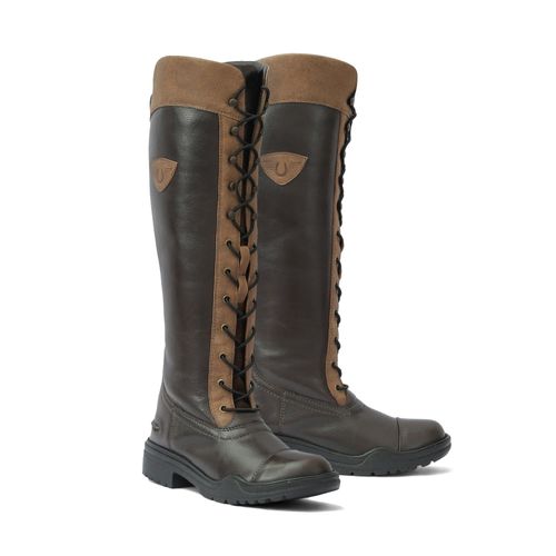 BARGAIN: TuffRider Women's Raj Muck Tall Boot - 6.5 Regular - Brown