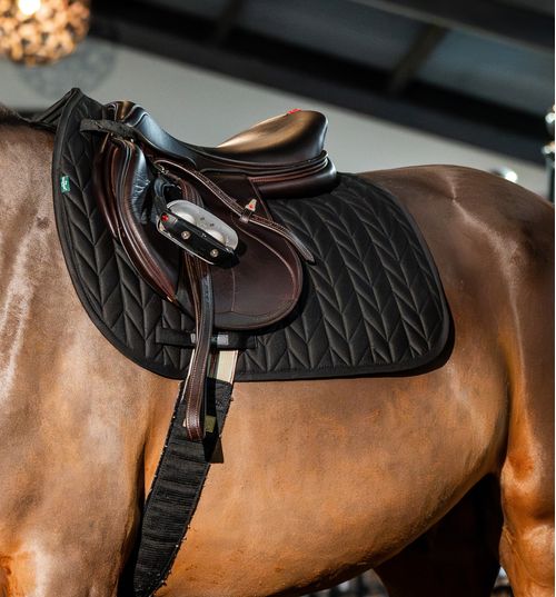 OUTLET: Amigo Jump Saddle Pad - Cob/Horse - Black