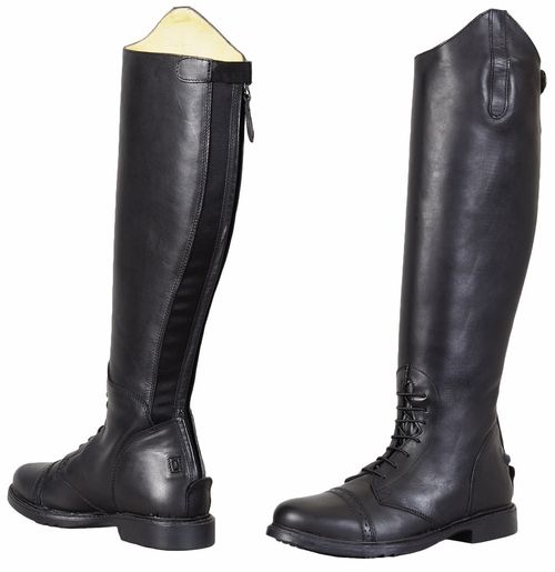 OUTLET: TuffRider Kids' Baroque Field Boots - 5 Regular Wide - Black