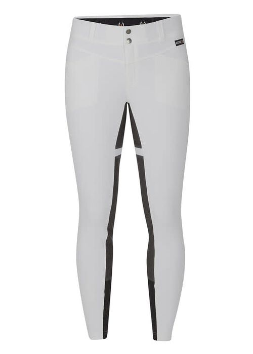 OVERSTOCK: Kerrits Women's Crossover II Full Seat Breeches - Medium Regular - White