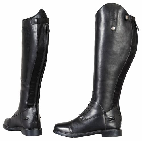 OUTLET: TuffRider Women's Plus Rider Field Boots - 10 X Wide Short - Black