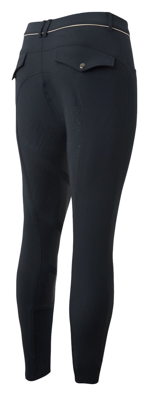 OVERSTOCK: B Vertigo Men's Damien Full Seat Breeches - EU 52/US 36 - Anthracite Grey