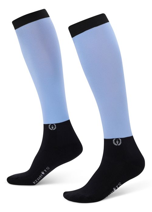 Kerrits Women's Dual Zone Boot Socks Solid - Carolina Blue