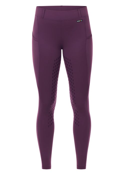 Kerrits Women's Coolcore Full Leg Tech Tights - Velvet Plum