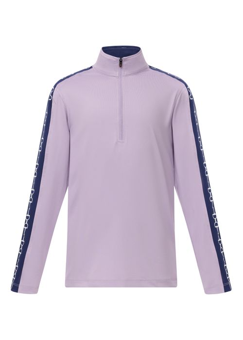 Kerrits Kids' Agility Solid Coolcore Long Sleeve Shirt - Lunar Lilac