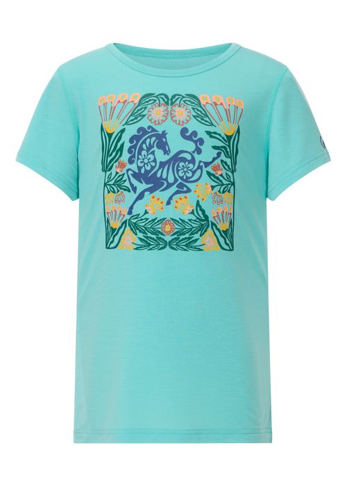 Kerrits Kids' Frolic Horse Tee - Turquoise