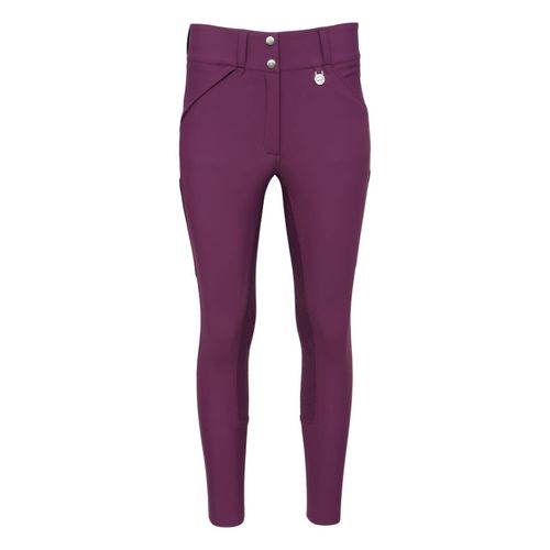 OVERSTOCK: Dapplebay Women's Sport Full Seat Breeches - 24 - Plum
