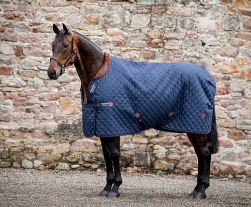 Horseware Signature Stable 200g - Navy/Brown/Silver