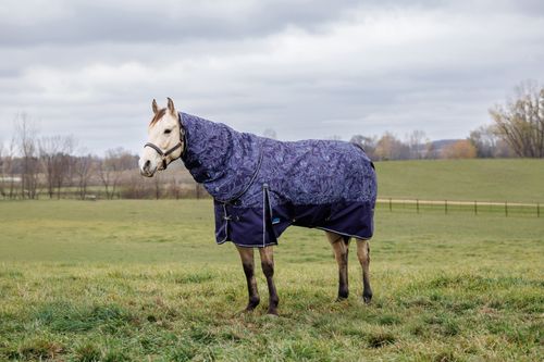 Weatherbeeta Comfitec Limited Edition Turnout Detach-A-Neck 220g - Floral Print