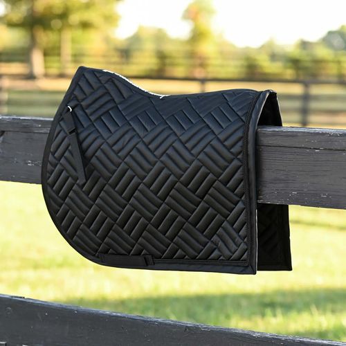 Horze Aachen All Purpose Saddle Pad - Black