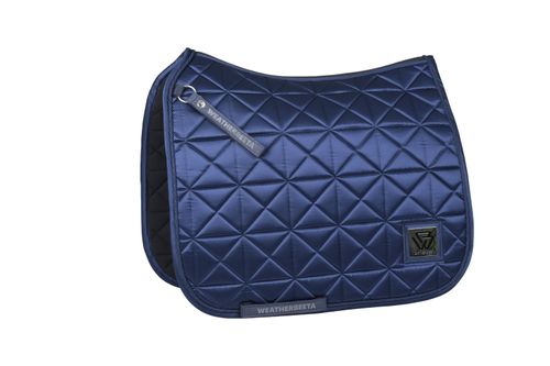 Weatherbeeta Satin Luxe Air-Tec Dressage Saddle Pad - Navy
