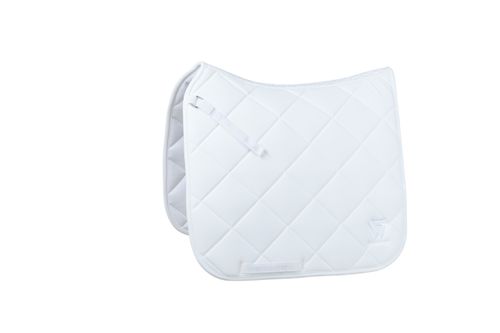 Weatherbeeta Soft Shell Pro 3D Air-Tec Dressage Saddle Pad - White