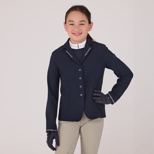 Shires Aubrion Kids' Optima LX Show Coat - Navy
