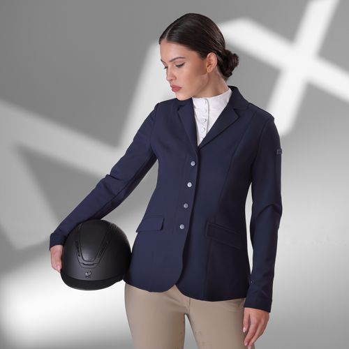 Shires Aubrion Women's Optima-MX Show Coat - Navy