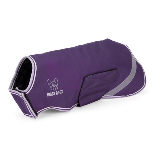 Digby & Fox Waterproof Dog Coat - Mulberry