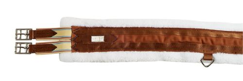 BARGAIN: Lettia Cotton Fleece All Purpose Girth - 54in - Brown