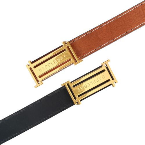 Dapplebay Women's Reversible Jump Belt - Gold