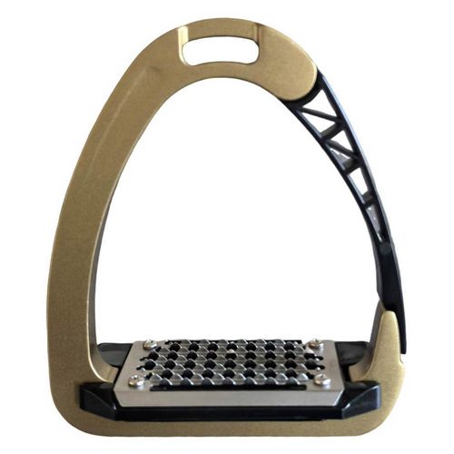 TuffRider Tech Safety Stirrups - Gold