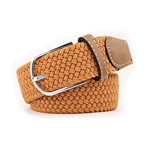 TuffRider FlexiFit  Stretch Braided Riding Belt - Camel