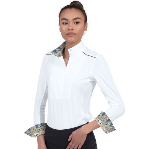 Chestnut Bay Women's SkyCool Liberty Long Sleeve Show Shirt - White 140