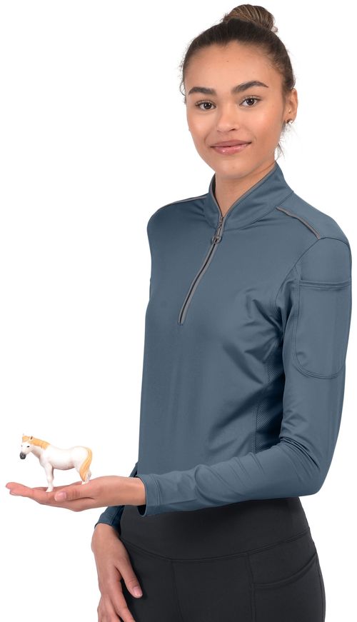 Chestnut Bay Women's Performance Rider SkyCool Long Sleeve Shirt - Mirage