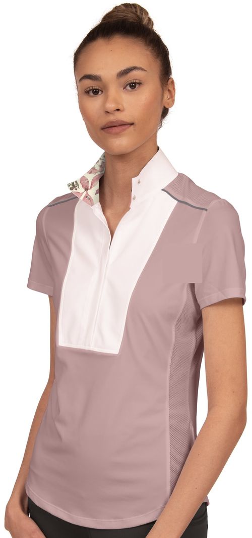 Chestnut Bay Women's SkyCool Liberty Sport Short Sleeve Show Shirt - Rosepink