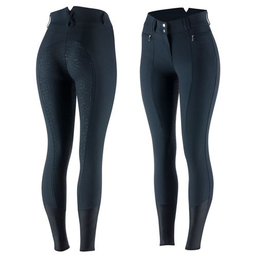 OUTLET: Horze Women's Angelina Full Seat Breeches - EU 36/US 24 - Dark Navy