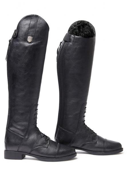 OVERSTOCK: Mountain Horse Kids' Veganza Winter Tall Boot - 4-5 Regular - Black
