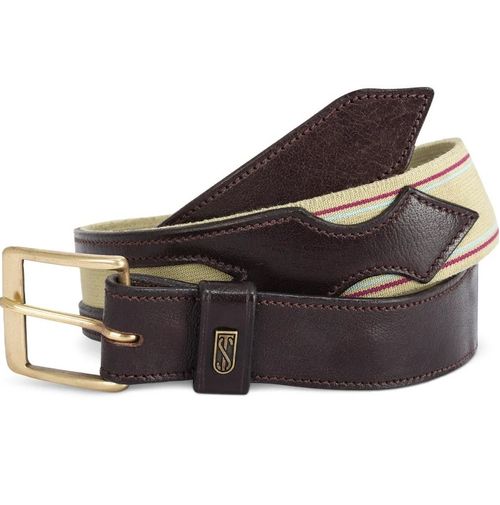READY TO SHIP: Tredstep Flex Belt - 34in - Havana Brown/Tan