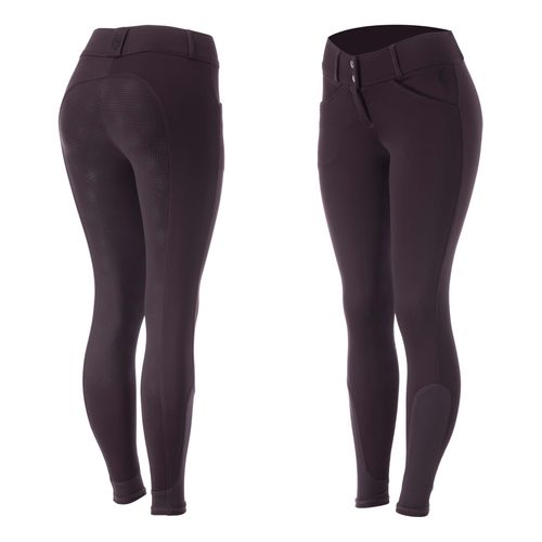 OUTLET: Equinavia Women's Astrid Winter Full Seat Breeches - 34 - Grape Purple
