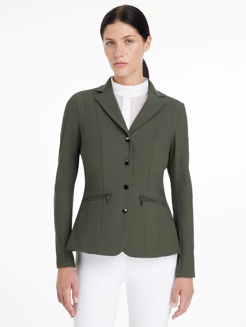 LeMieux Women's Jessica Mesh Show Jacket - Pine Green