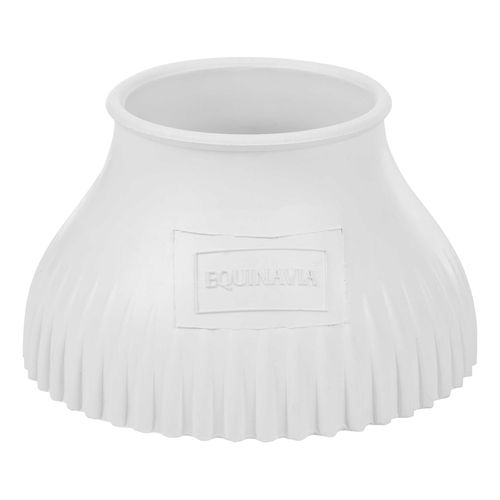 Equinavia Rubber Pull On Bell Boots - White