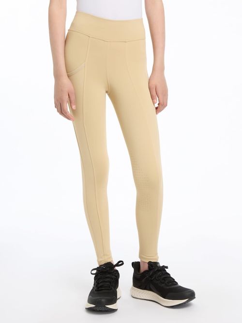 LeMieux Kids' Young Rider Pull On Breeches - Beige